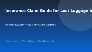 Insurance Claim Guide for Lost Luggage in Australia - Australian insurance claim guide