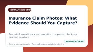 Insurance Claim Photos: What Evidence Should You Capture? - Australian insurance claims guide