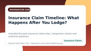 Insurance Claim Timeline: What Happens After You Lodge? - Australian insurance claims guide