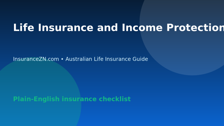 Life Insurance and Income Protection: What Is the Difference? - Australian life insurance guide