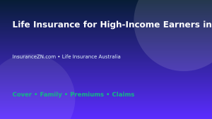 Life Insurance for High-Income Earners in Australia - Australian insurance guide