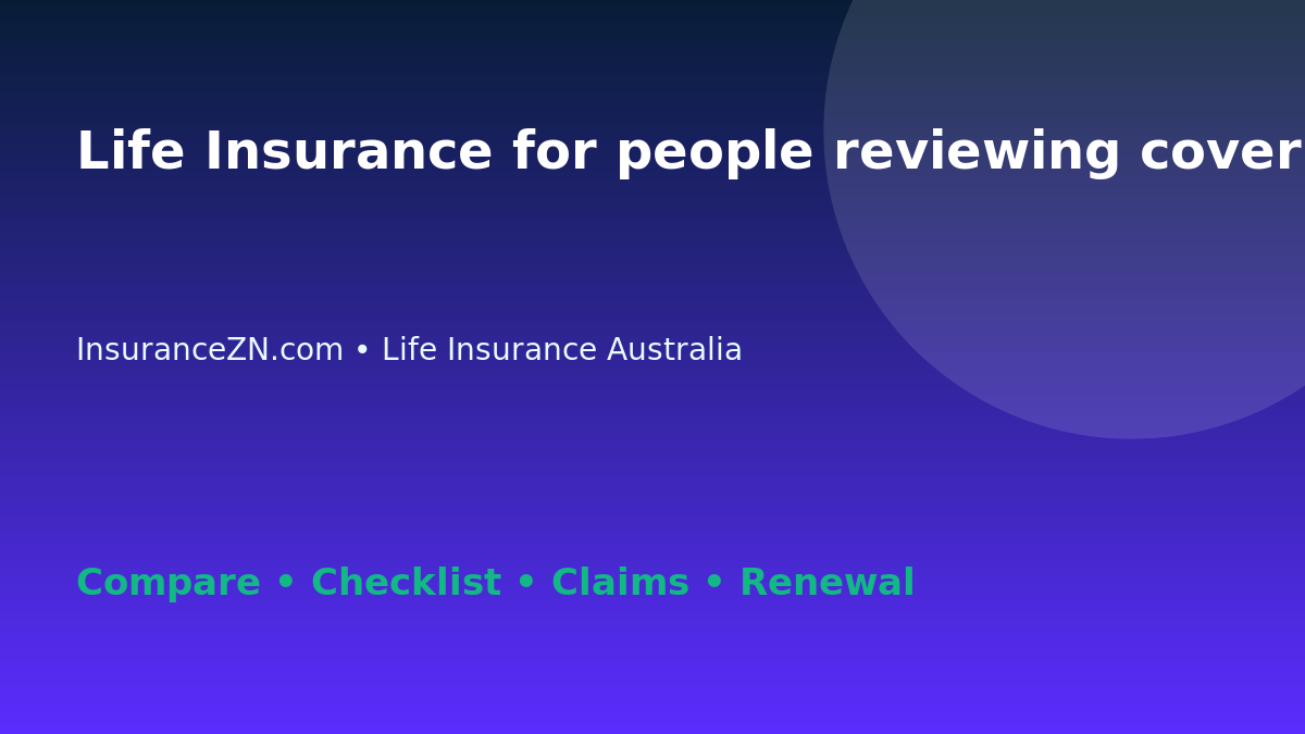 Life Insurance for people reviewing cover after a bonus in Australia - Australian insurance guide