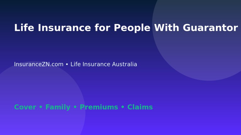 Life Insurance for People With Guarantor Responsibilities - Australian insurance guide
