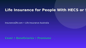 Life Insurance for People With HECS or Study Debt in Australia - Australian insurance guide