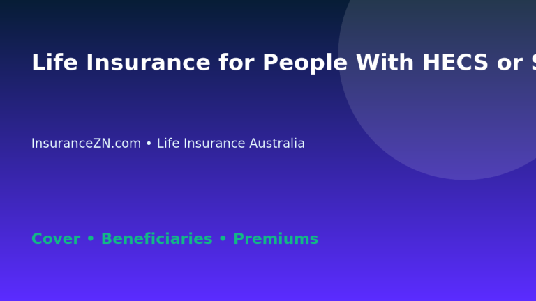 Life Insurance for People With HECS or Study Debt in Australia - Australian insurance guide