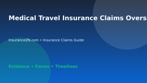 Medical Travel Insurance Claims Overseas: Checklist - Australian insurance claims guide