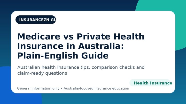 Medicare vs Private Health Insurance in Australia: Plain-English Guide - Australian health insurance guide