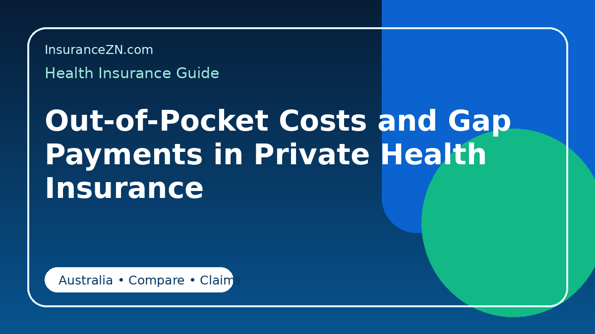 Out-of-Pocket Costs and Gap Payments in Private Health Insurance - Australian health insurance guide