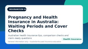 Pregnancy and Health Insurance in Australia: Waiting Periods and Cover Checks - Australian health insurance guide