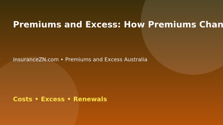 Premiums and Excess: How Premiums Change When Your Business Grows - Australian insurance guide