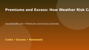 Premiums and Excess: How Weather Risk Can Affect Premiums - Australian insurance guide