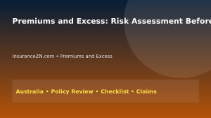Premiums and Excess: Risk Assessment Before Buying Cover for Australians 2026 - InsuranceZN Australian insurance guide