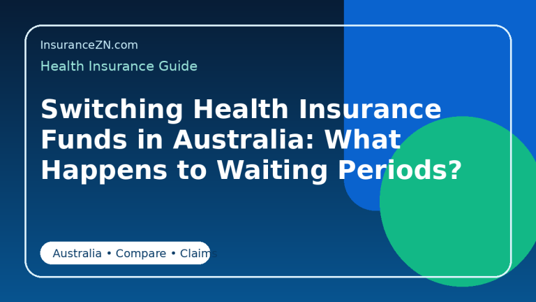 Switching Health Insurance Funds in Australia: What Happens to Waiting Periods? - Australian health insurance guide