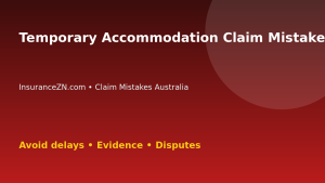 Temporary Accommodation Claim Mistakes Australians Should Avoid - Australian insurance claim guide