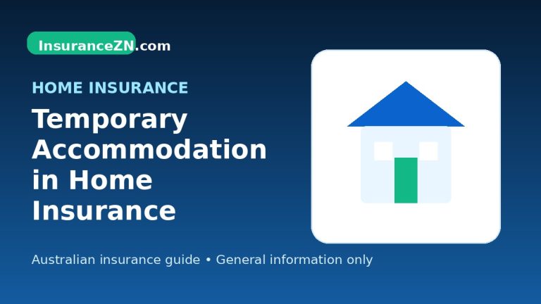 Temporary Accommodation in Home Insurance Claims: What to Know - Australian home insurance guide