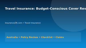 Travel Insurance: Budget-Conscious Cover Review for Australians 2026 - InsuranceZN Australian insurance guide