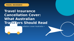 Travel Insurance Cancellation Cover: What Australian Travellers Should Read Carefully - travel insurance guide for Australian travellers