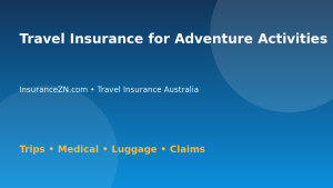 Travel Insurance for Adventure Activities - Australian insurance guide
