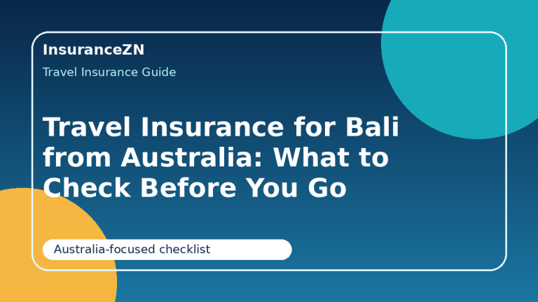 Travel Insurance for Bali from Australia: What to Check Before You Go - Bali travel insurance Australia guide for Australian travellers