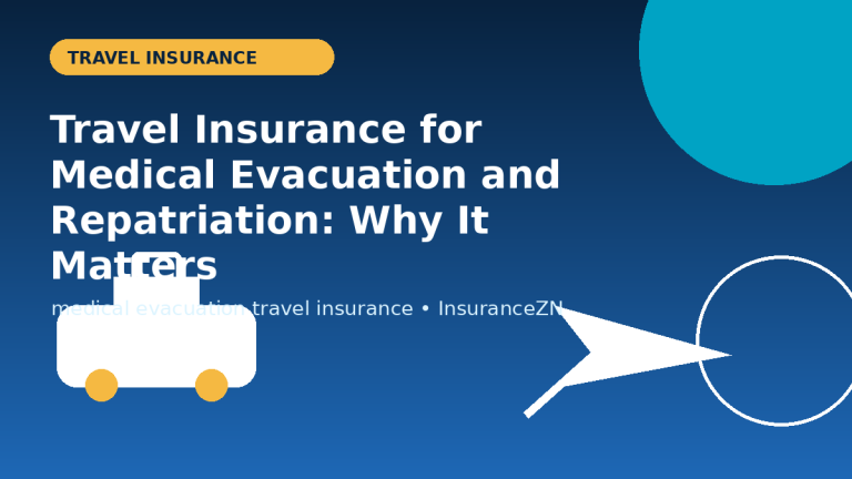 Travel Insurance for Medical Evacuation and Repatriation: Why It Matters - travel insurance guide for Australian travellers
