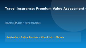 Travel Insurance: Premium Value Assessment Guide for Australians 2026 - InsuranceZN Australian insurance guide