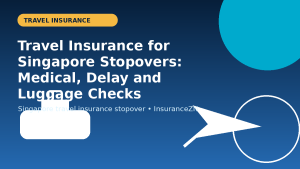 Travel Insurance for Singapore Stopovers: Medical, Delay and Luggage Checks - travel insurance guide image