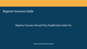 Beginner Insurance Guide guide featured image: Annual Policy Simplification Guide