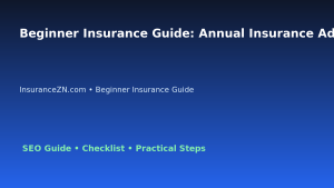 Beginner Insurance Guide: Annual Insurance Admin Routine for Australian Readers 2026 featured image