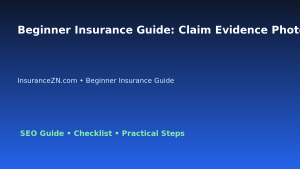 Beginner Insurance Guide: Claim Evidence Photo and Receipt System for Australian Readers 2026 featured image