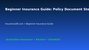 Beginner Insurance Guide: Policy Document Storage System for Australian Readers 2026 featured image