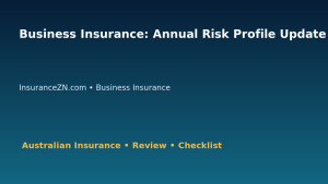 Business Insurance: Annual Risk Profile Update for Australian Readers 2026 featured image