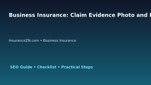 Business Insurance: Claim Evidence Photo and Receipt System for Australian Readers 2026 featured image