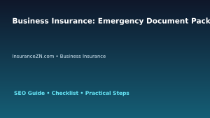 Business Insurance: Emergency Document Pack Guide for Australian Readers 2026 featured image
