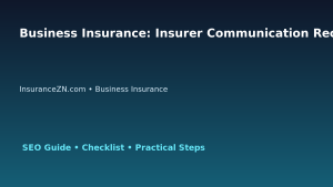 Business Insurance: Insurer Communication Record Template for Australian Readers 2026 featured image