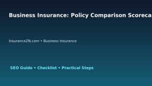 Business Insurance: Policy Comparison Scorecard for Australian Readers 2026 featured image