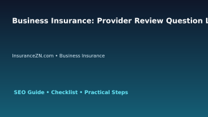 Business Insurance: Provider Review Question List for Australian Readers 2026 featured image