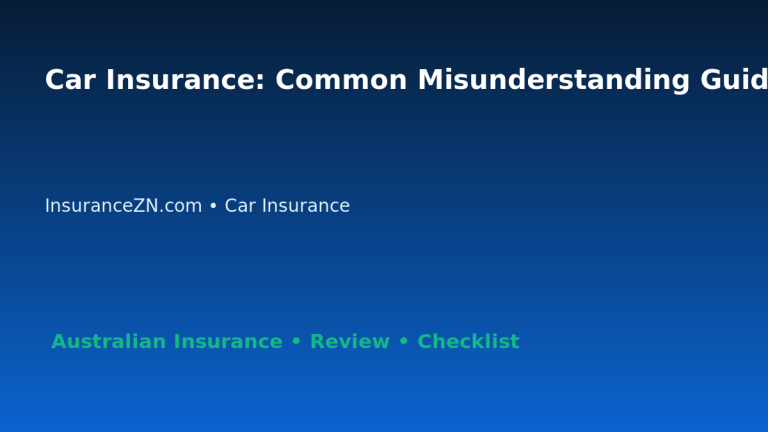 Car Insurance: Common Misunderstanding Guide for Australian Readers 2026 featured image
