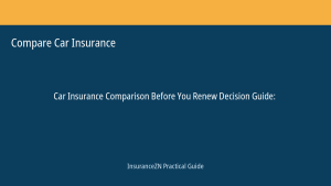 Compare Car Insurance guide featured image: Before You Renew Decision Guide