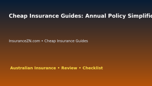 Cheap Insurance Guides: Annual Policy Simplification Guide for Australian Readers 2026 featured image