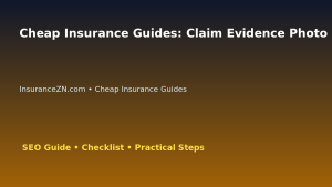 Cheap Insurance Guides: Claim Evidence Photo and Receipt System for Australian Readers 2026 featured image