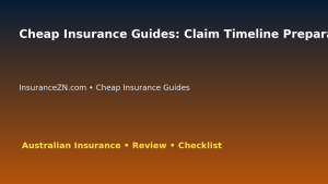 Cheap Insurance Guides: Claim Timeline Preparation Guide for Australian Readers 2026 featured image