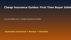 Cheap Insurance Guides: First Time Buyer Safety Checklist for Australian Readers 2026 featured image