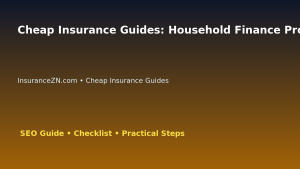 Cheap Insurance Guides: Household Finance Protection Planner for Australian Readers 2026 featured image