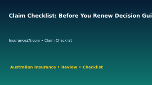 Claim Checklist: Before You Renew Decision Guide for Australian Readers 2026 featured image