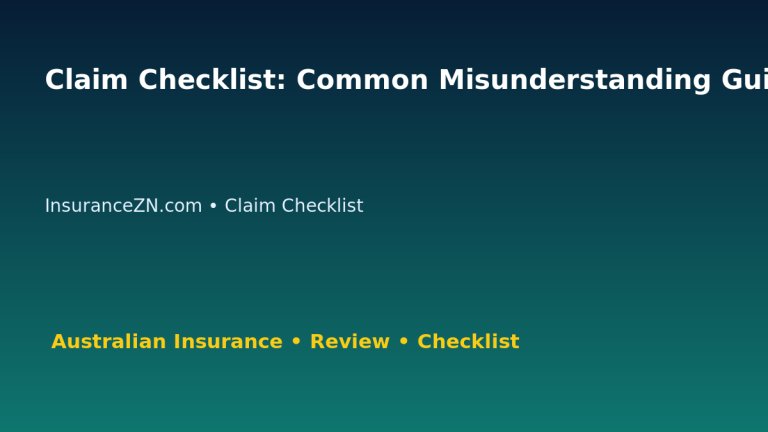 Claim Checklist: Common Misunderstanding Guide for Australian Readers 2026 featured image