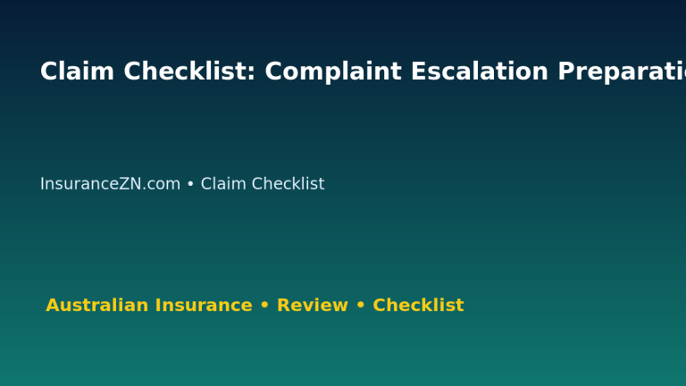 Claim Checklist: Complaint Escalation Preparation Guide for Australian Readers 2026 featured image