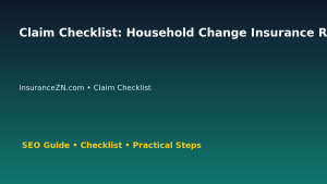 Claim Checklist: Household Change Insurance Review for Australian Readers 2026 featured image