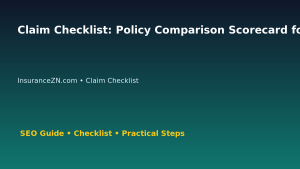 Claim Checklist: Policy Comparison Scorecard for Australian Readers 2026 featured image