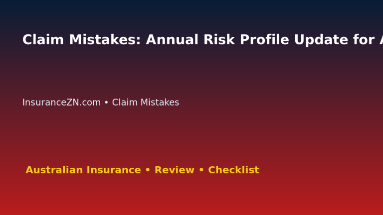 Claim Mistakes: Annual Risk Profile Update for Australian Readers 2026 featured image