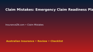 Claim Mistakes: Emergency Claim Readiness Plan for Australian Readers 2026 featured image